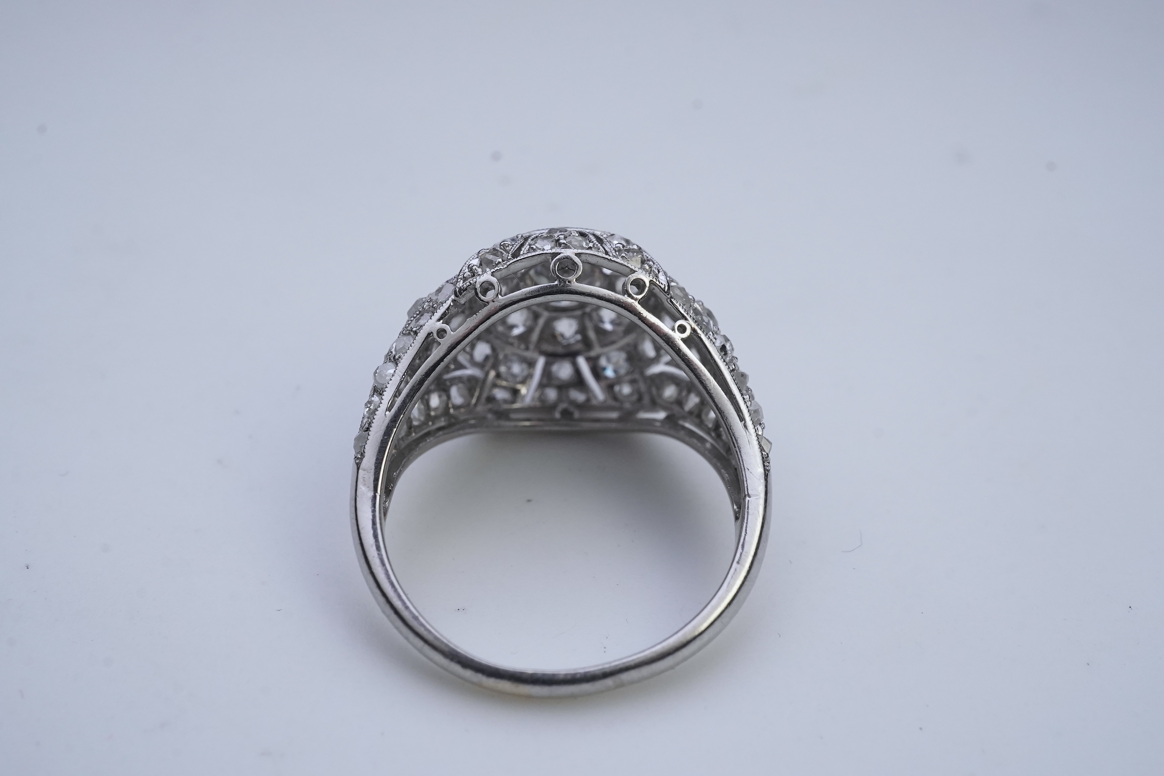 A diamond dress ring